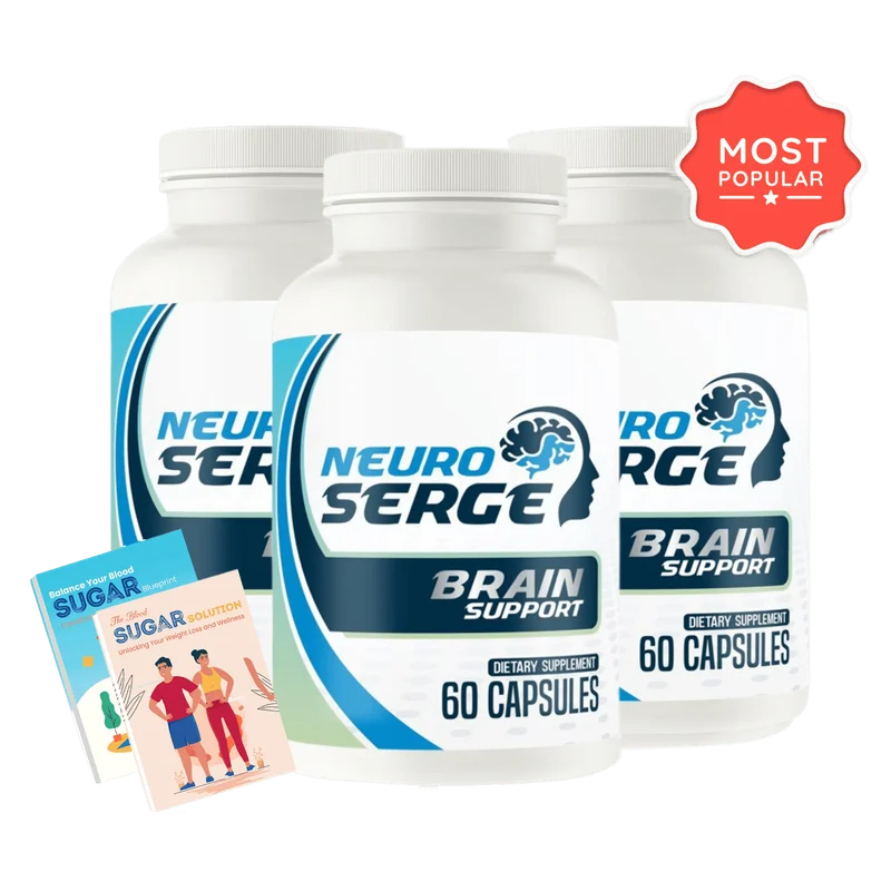 Neuro Serge Cognitive Support — 3 Bottle / 90 Day Pack