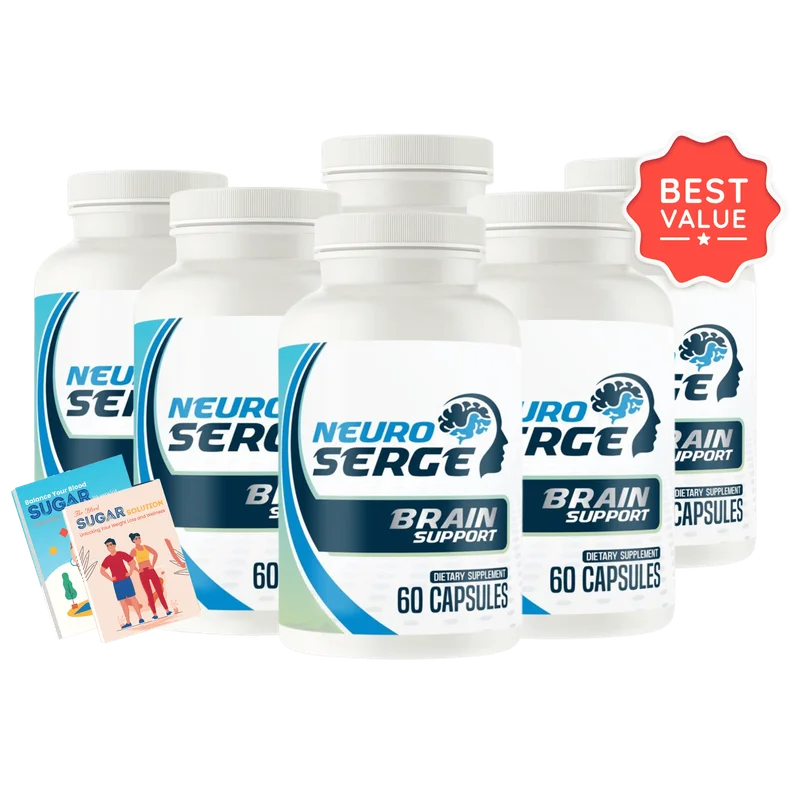 Neuro Serge Cognitive Support — 6 Bottle / 180 Day Pack